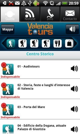 Valencia Tours Audio Guida截图2