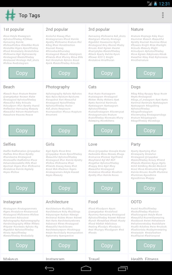 Top Tags for Instagram截图1
