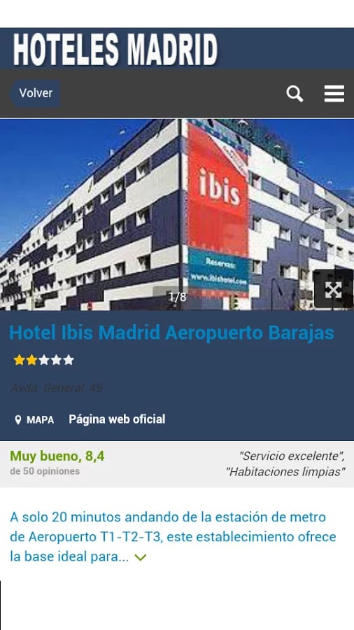 Hoteles en Madrid截图7