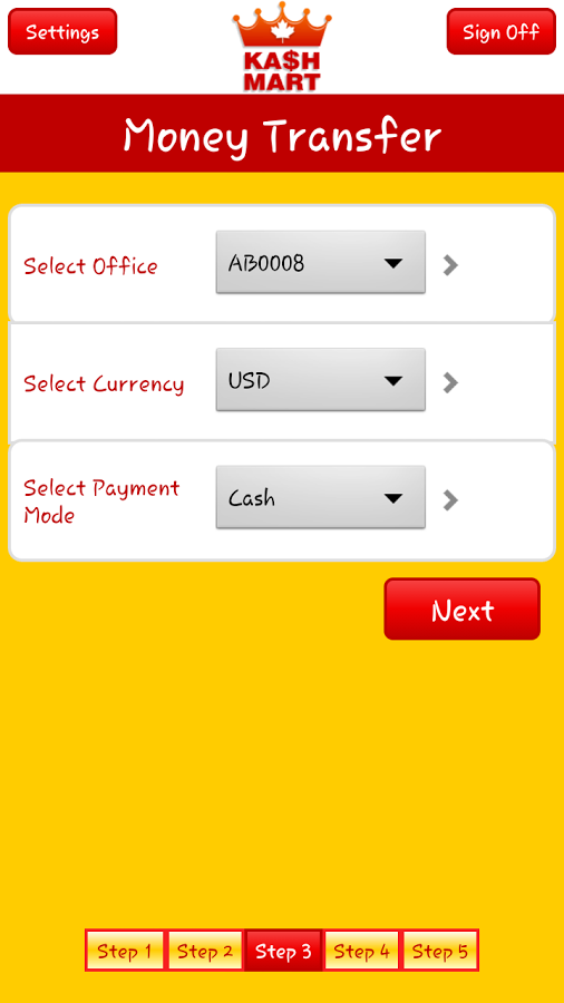 Kashmart Money Transfer截图2