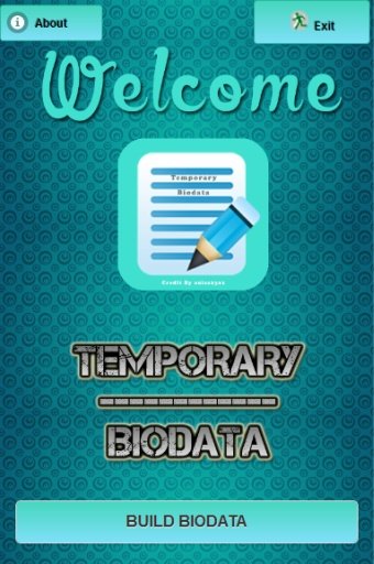 Temporary Biodata截图2