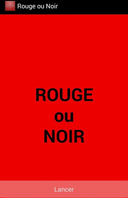 Rouge ou Noir ?截图1