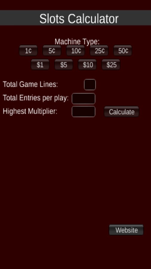 Slots Calculator截图1