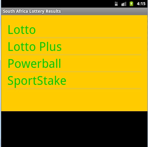 South Africa Lottery Res...截图2