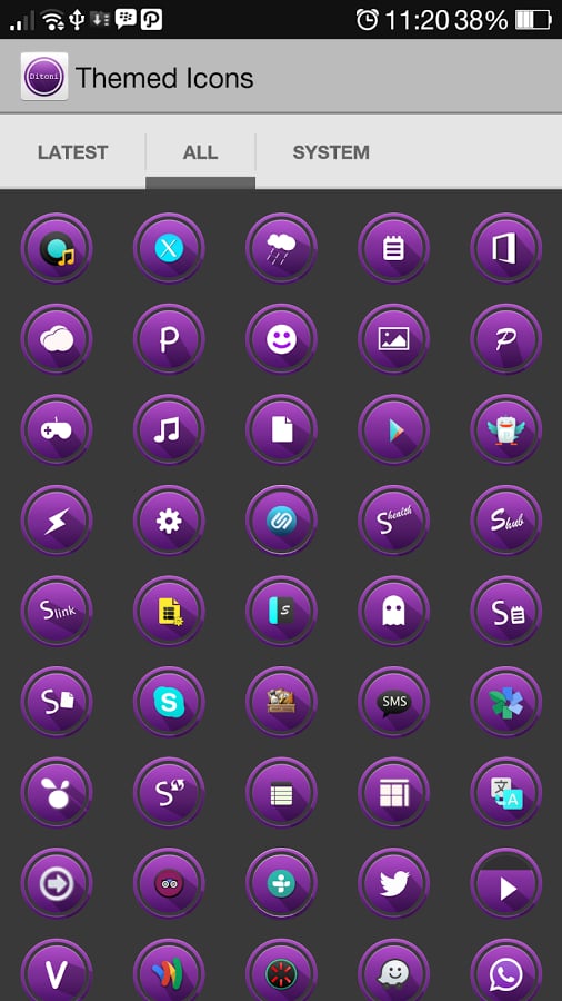 Ditoni Purple - Icon Pac...截图3