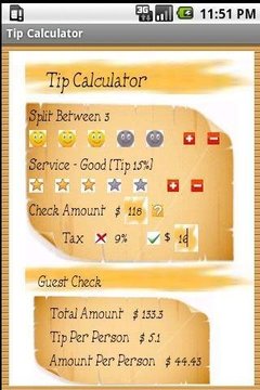 Tip Calculator截图