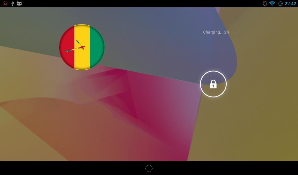 Guinea Clock Widget截图4