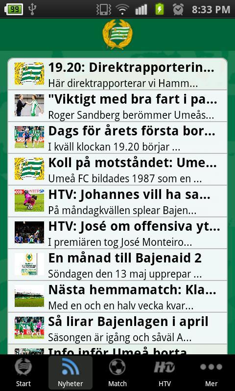 Hammarby Fotboll截图2