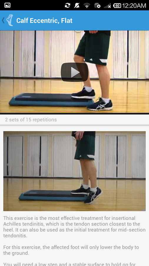 Achilles Tendinitis Rehab截图2