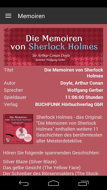 Memoiren von Sherlock Holmes截图5