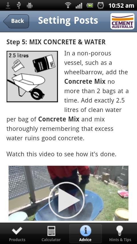 Cement Australia DIY Gui...截图3