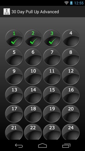 30 Day Pull Up Advanced截图2