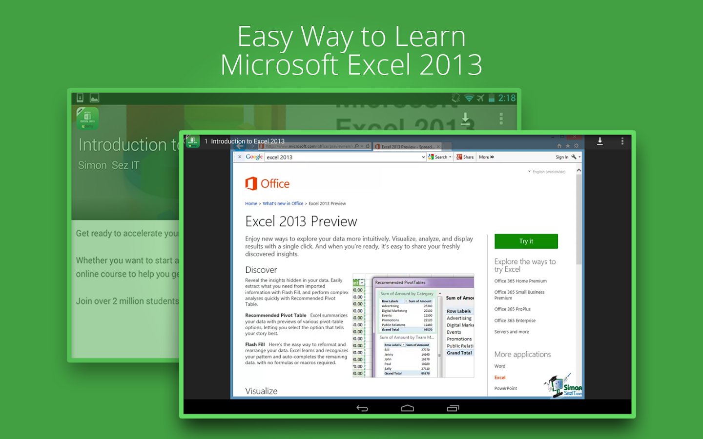 Basic Excel 2013 :Udemy ...截图8