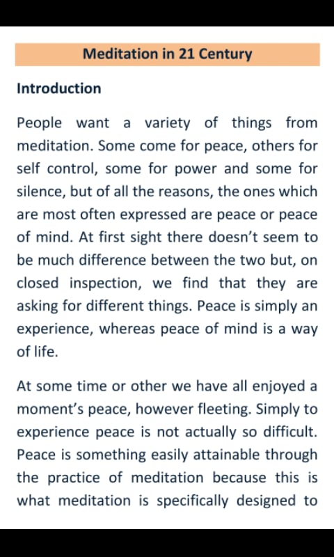 Meditation in 21 century截图1