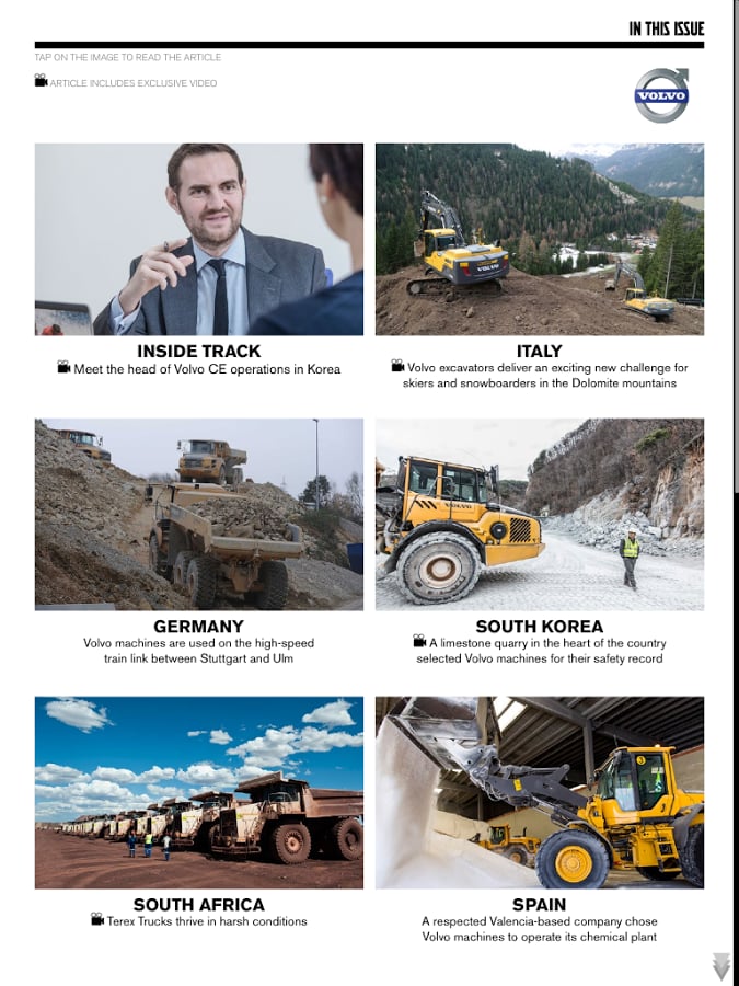 Volvo CE Spirit Magazine截图1