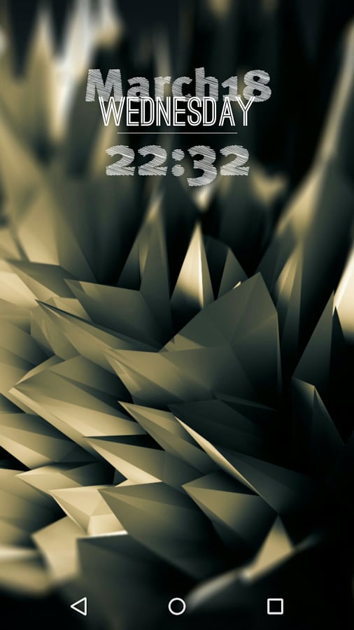 Sketch Clock Zooper Widg...截图4