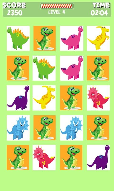 Dinosaur Memory game截图1