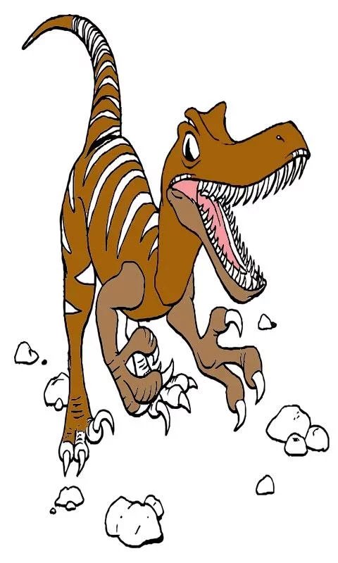 Coloring Dino Hunter HD截图4