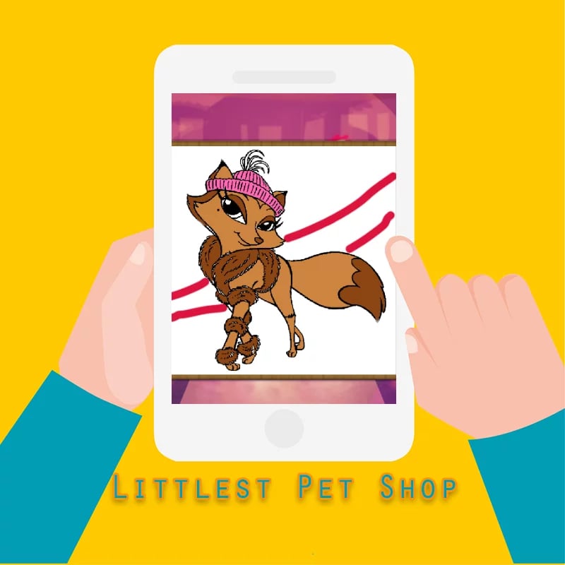 Pet Shop Coloring Pages截图2