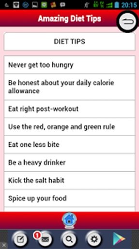 Amazing Diet Tips截图1