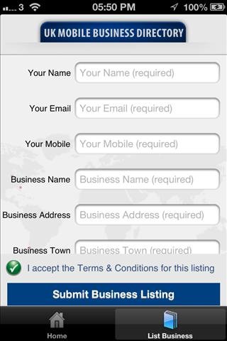 UK Mobile Business Directory截图3