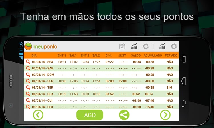 Controle de Ponto, Banco...截图7