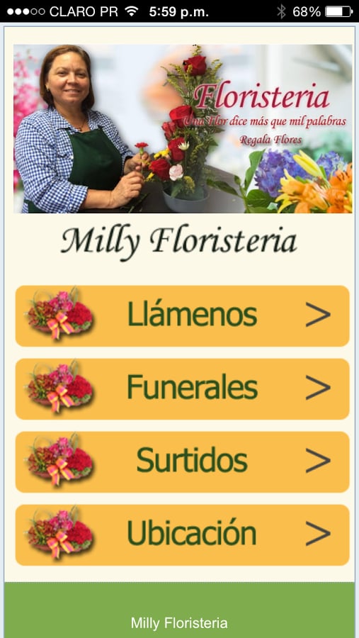 Milly Floristeria Coroza...截图4