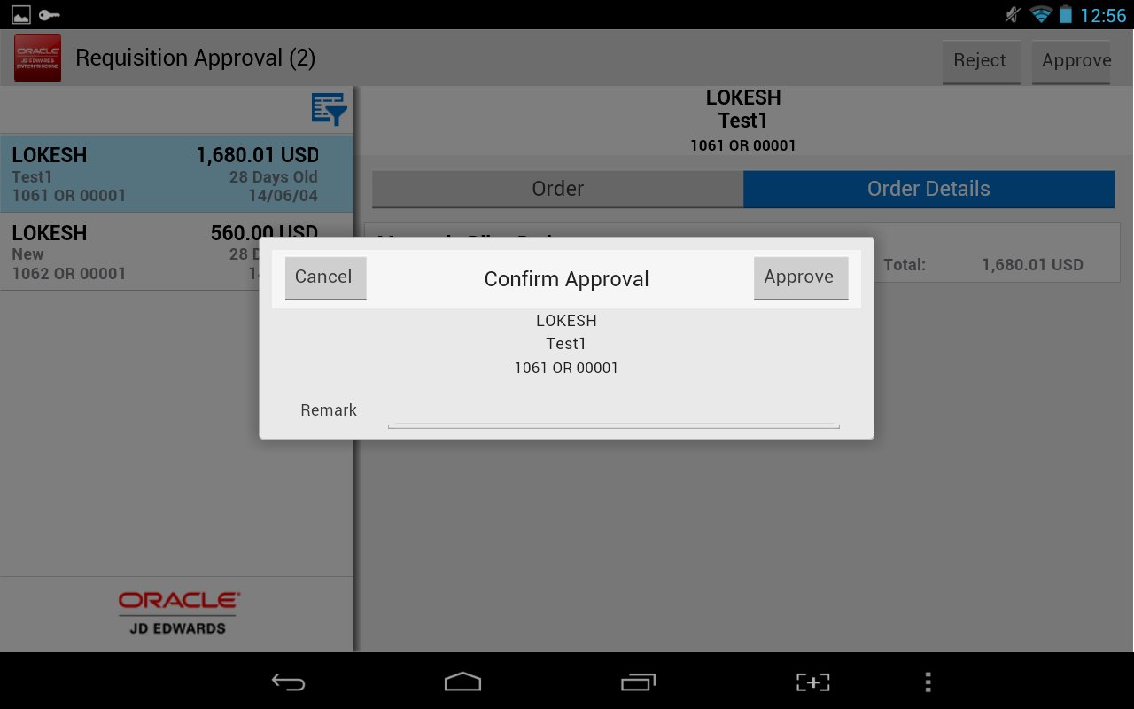 RSS Approvals - JDE E1截图5