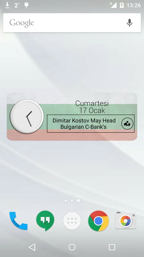 Bulgaria Clock &amp; RSS Wid...截图2