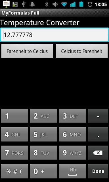 myFormulas (BMI, Pythagoras..)截图6