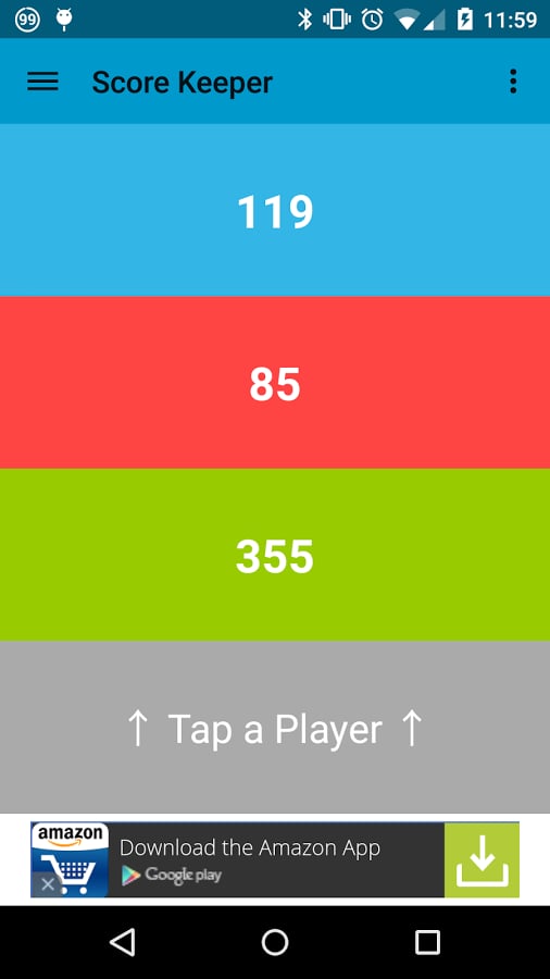 Score Keeper for Android...截图2