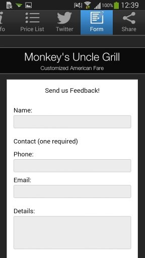 Monkey's Uncle Grill截图4