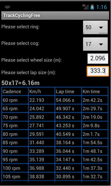 track Cycling Free截图4