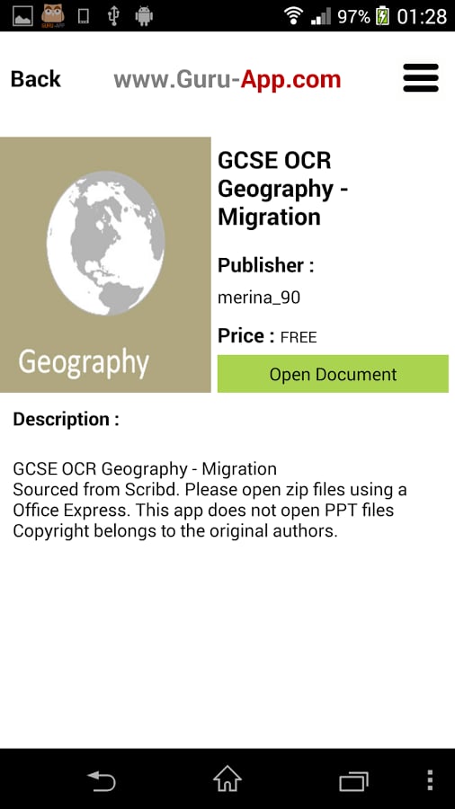 RSA NSC Geography Matric截图4