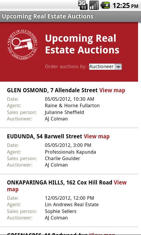 Upcoming Real Estate Auctions截图2