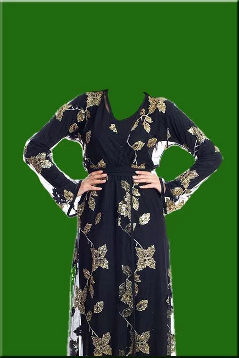 Arab Woman Abayas Photo Maker截图2