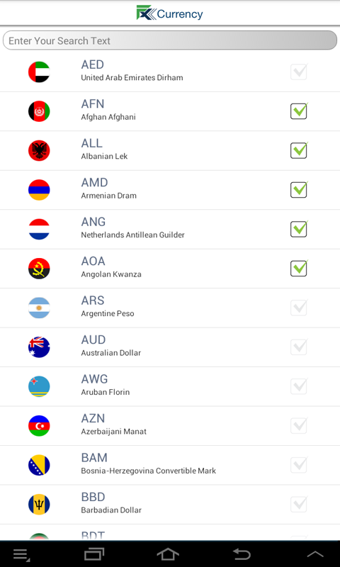 FX Currency Converter截图5