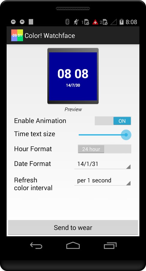 Color! Watchface Android...截图2