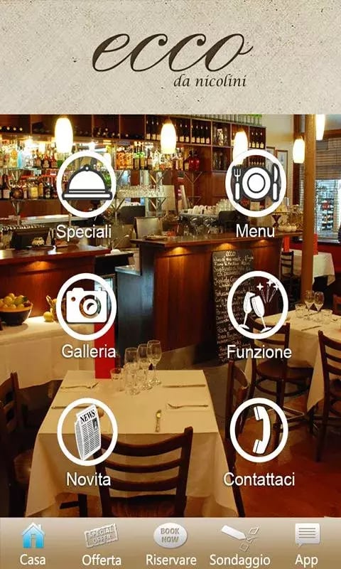 ecco restaurant截图2