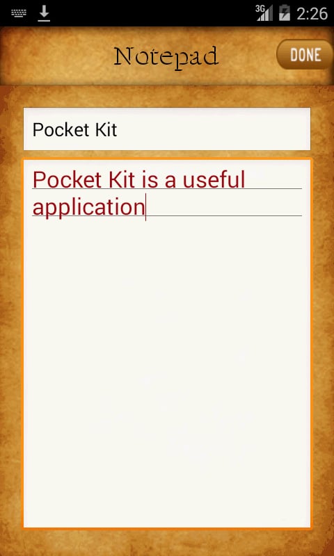 Pocket Kit截图1