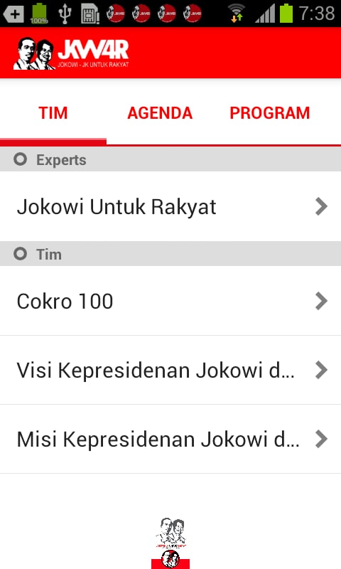 JKW4R Jokowi - JK Untuk ...截图4