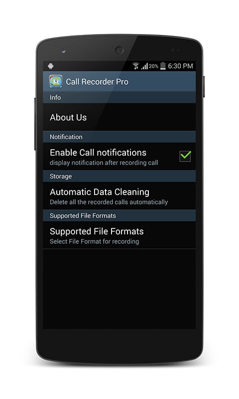 HD Call Recorder Free截图4