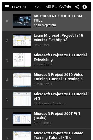 Microsoft Project Tutori...截图3