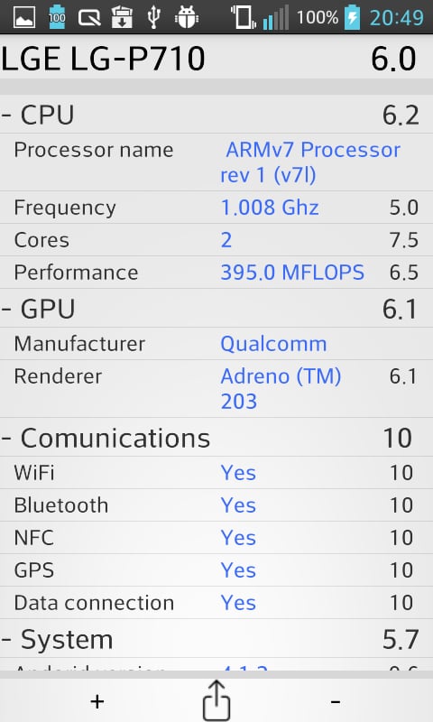 System rating截图1