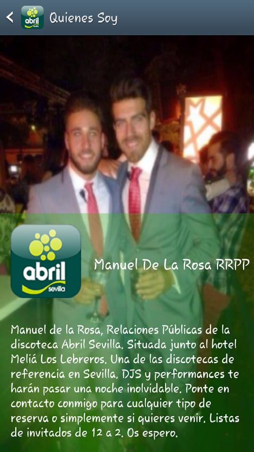 Manuel de la Rosa RRPP截图1