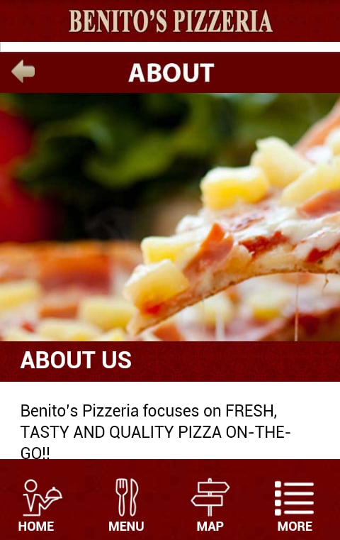 Benito's Pizzeria截图2