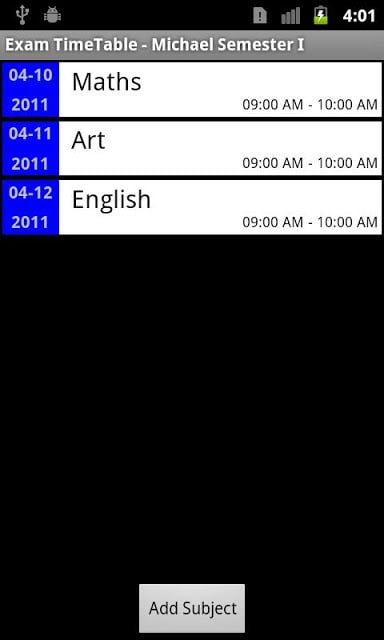 Time Table Pro截图7