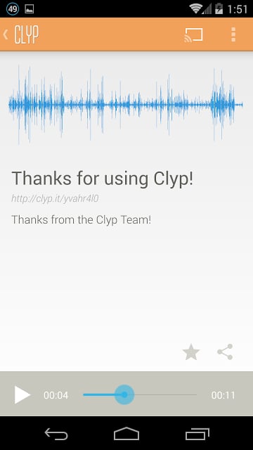 Clyp - Record and Share Audio截图4