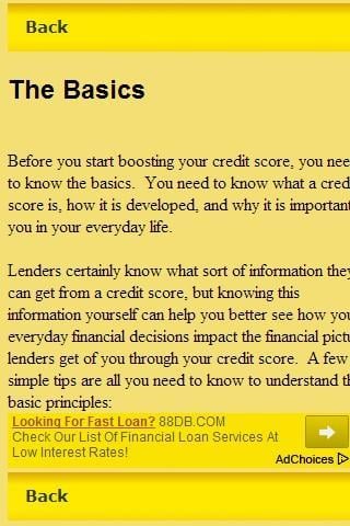 Credit Score Tips截图1