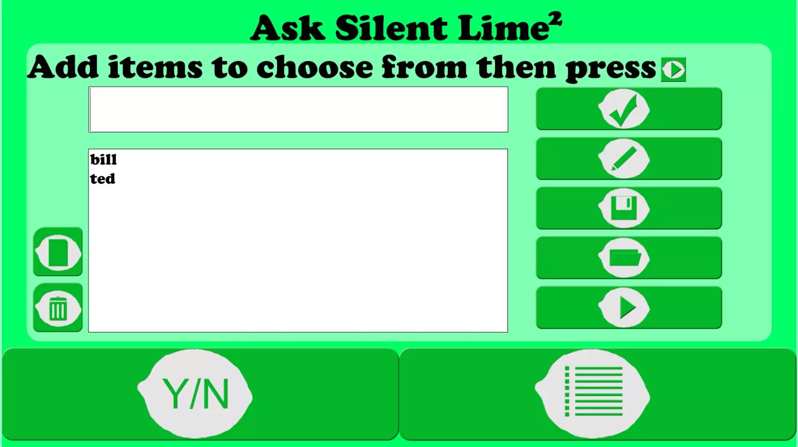 Ask Silent Lime 2截图1